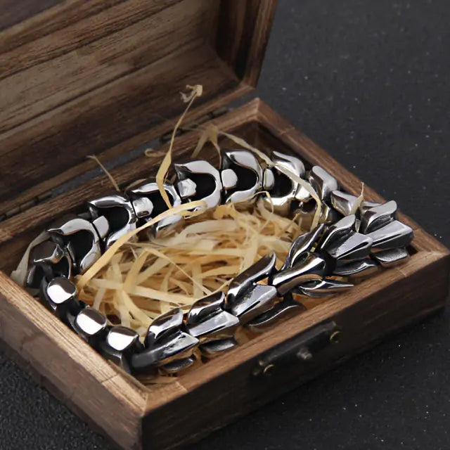 Men's Viking Bracelet - Stainless Steel Fashion Jewelry