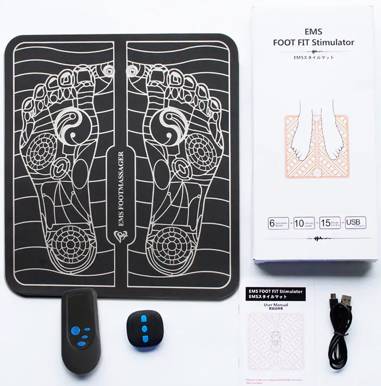 EMS Foot Massage Machine for Improved Circulation, Muscle Relaxation, and Fatigue Relief