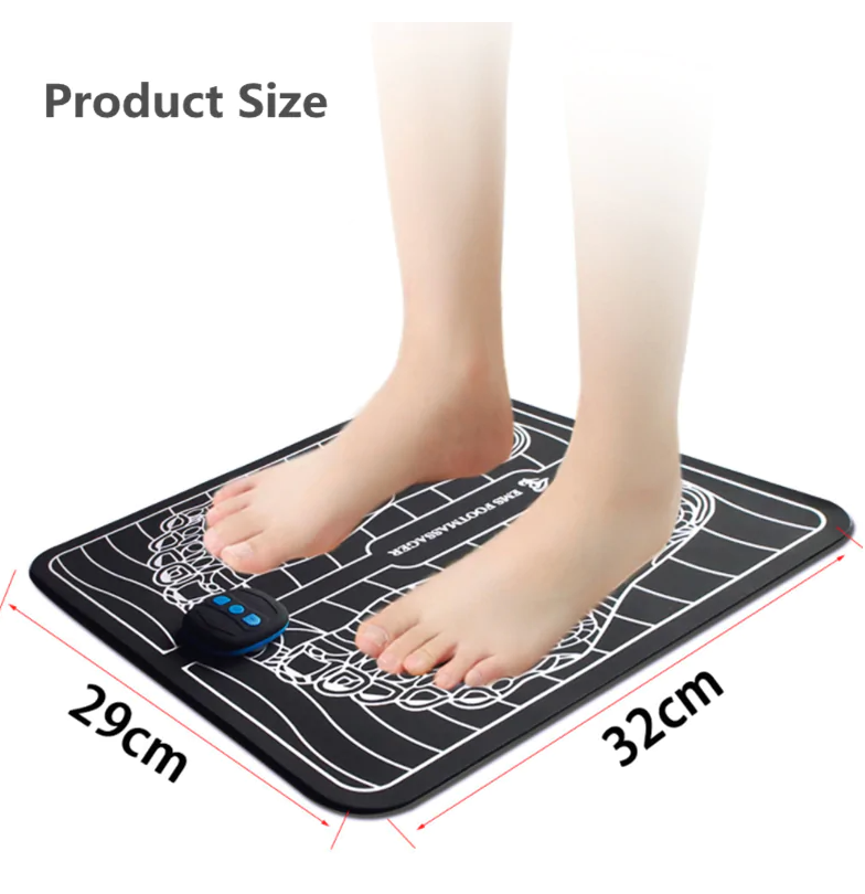 EMS Foot Massage Machine for Improved Circulation, Muscle Relaxation, and Fatigue Relief