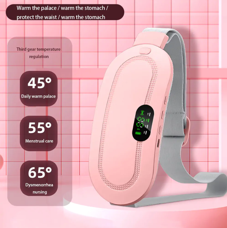 Abdominal Massage Belt-Heating Pad