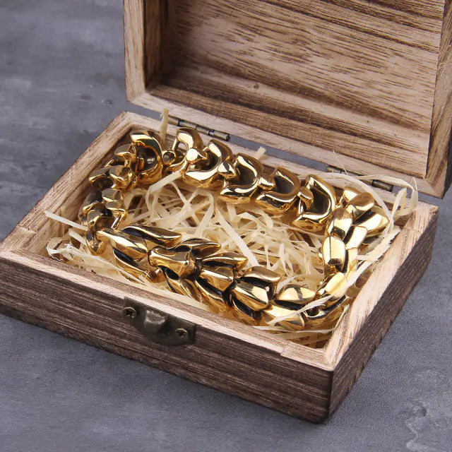Men's Viking Bracelet - Stainless Steel Fashion Jewelry