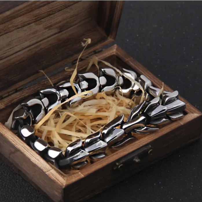 Men's Viking Bracelet - Stainless Steel Fashion Jewelry