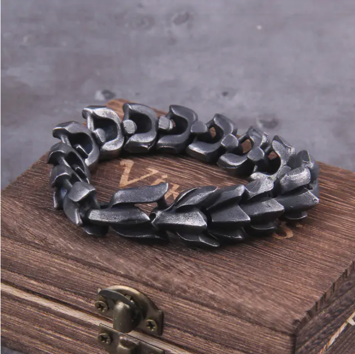 Men's Viking Bracelet - Stainless Steel Fashion Jewelry