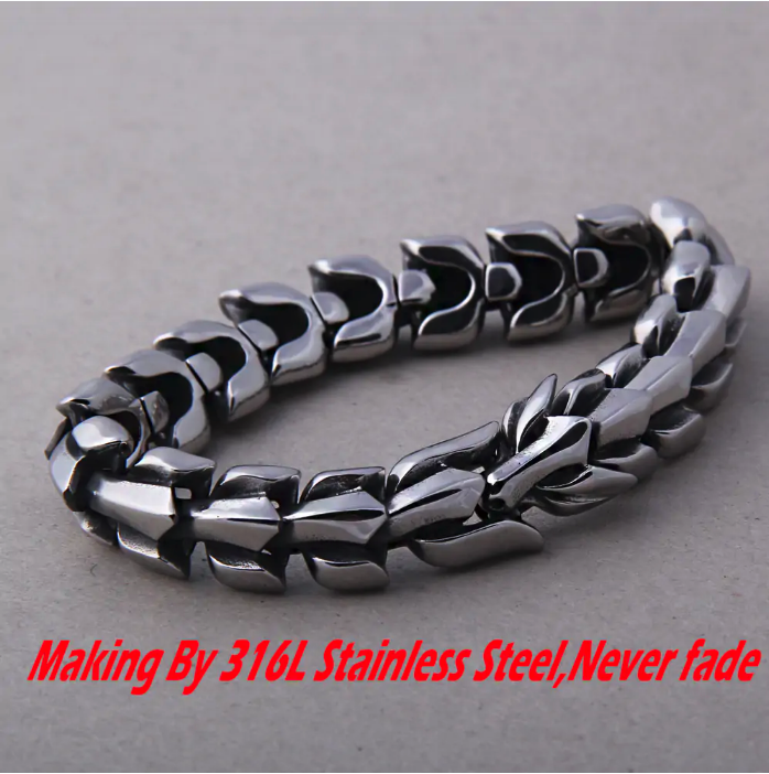 Men's Viking Bracelet - Stainless Steel Fashion Jewelry