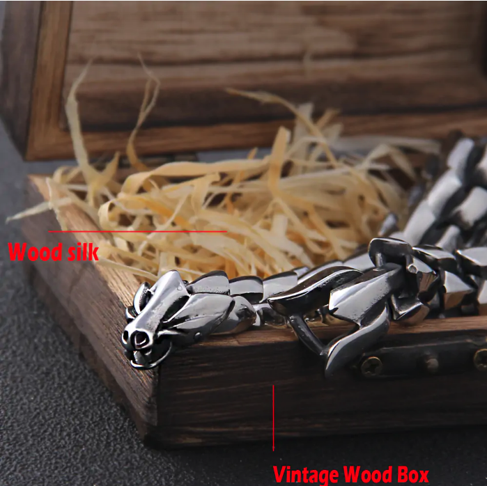 Men's Viking Bracelet - Stainless Steel Fashion Jewelry