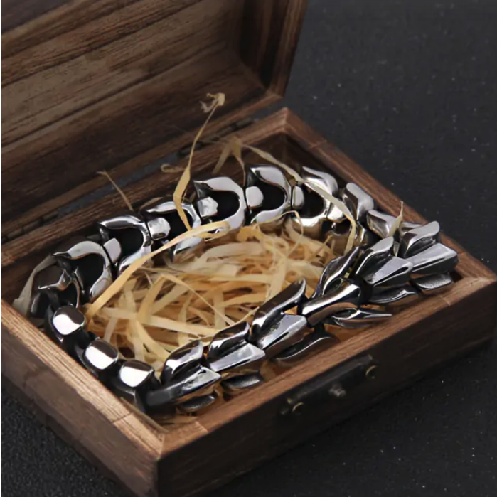 Men's Viking Bracelet - Stainless Steel Fashion Jewelry