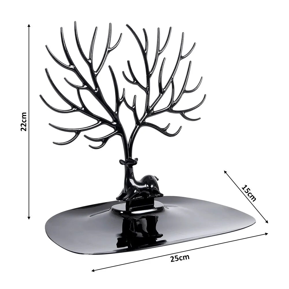Deer Antler Tree Hanging Jewelry Holder