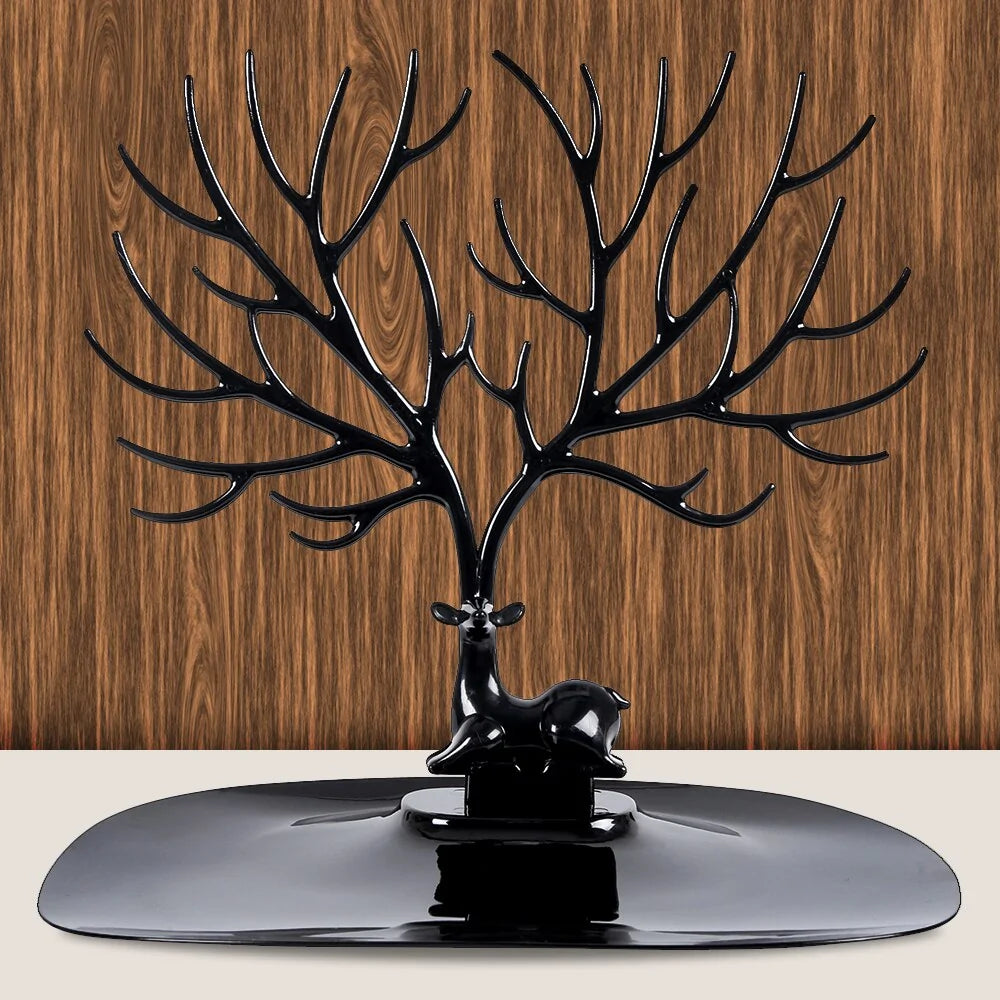 Deer Antler Tree Hanging Jewelry Holder