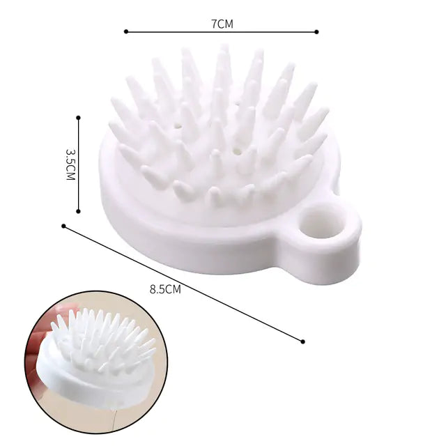 Soft Silicone Dog Brush to Clean and Well-Groomed