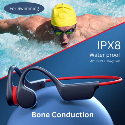 EchoEffex Earphones - Ultimate Waterproof Bone Conduction Headphones