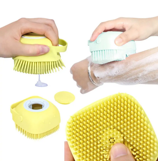 Dog Bath Brush- Grooming Shampoo Brush