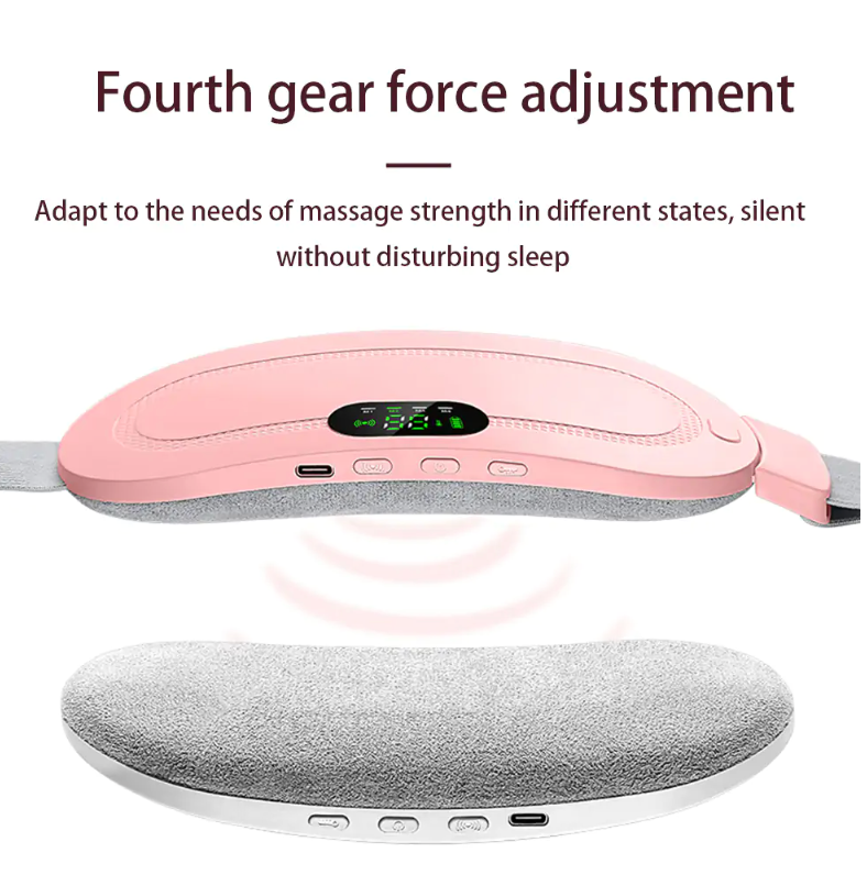 Abdominal Massage Belt-Heating Pad