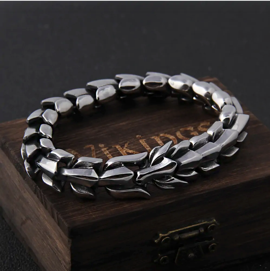 Men's Viking Bracelet - Stainless Steel Fashion Jewelry