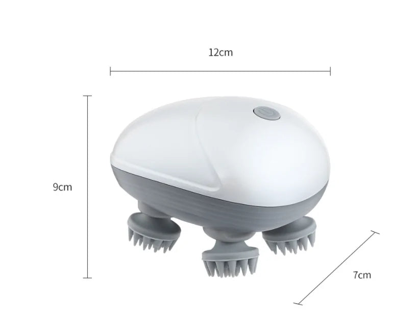 Head Massager Wireless -Mimicking human fingers