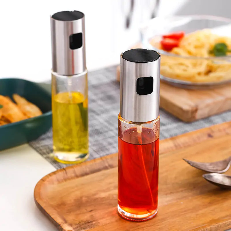 Kitchen Condiment Oil Spray Bottle