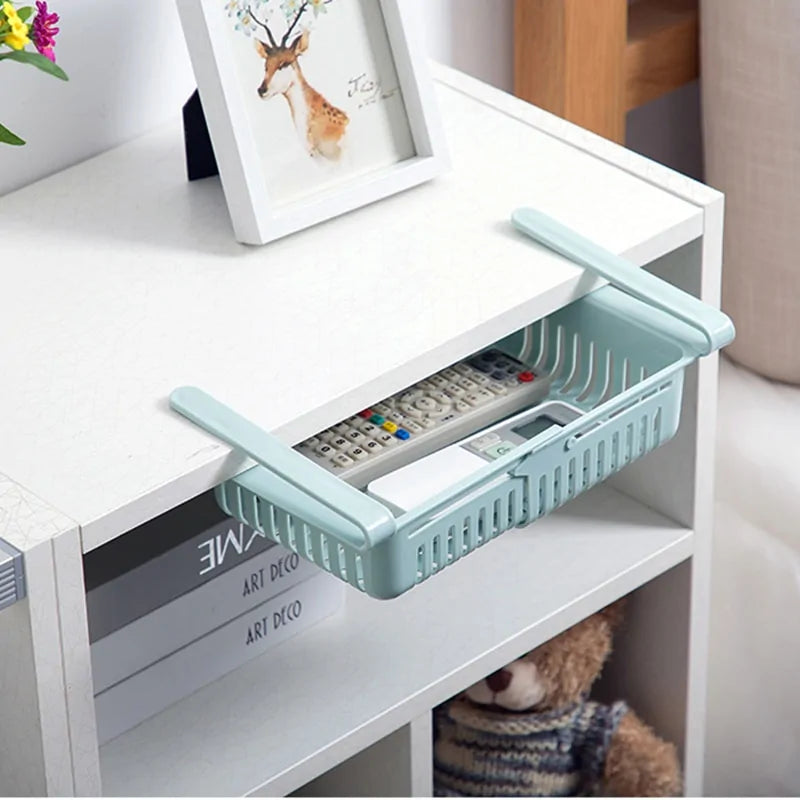 Shelf Kitchen Organizer -  Adjustable & fit neatly into a refrigerator